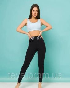 Легінси колір чорний розмір L FI_002759