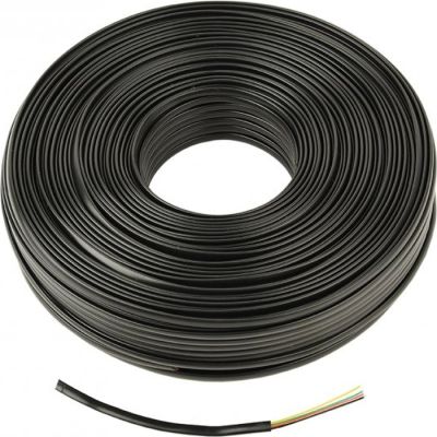 Кабель телефонный Cablexpert TC1000S-100M-B