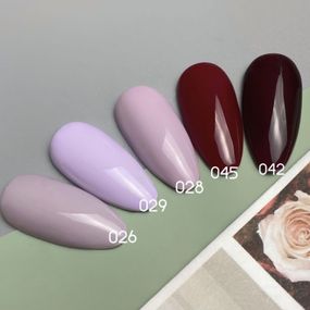 Гель-лак Toki-Toki № 028 сіро-бузковий 5мл