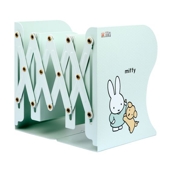 Підставка для книг розсувна металева YES Miffy 470545 19х10х15 см | Зображення 1