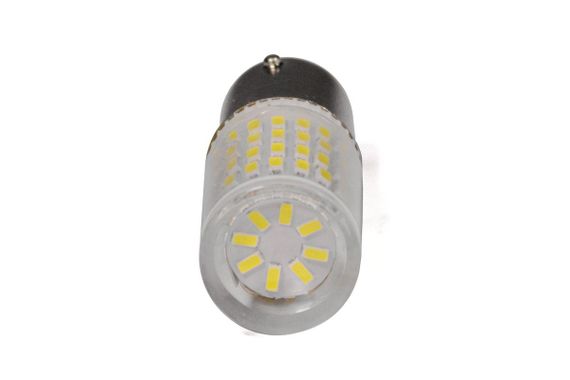 Світлодіодна лампа StarLight T25 80 діодів SMD 3014 12-24 V 3.5 W WHITE в колбі | Зображення 1