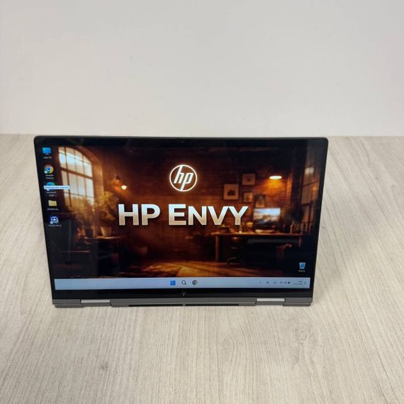 Ультрабук-трансформер Б-клас HP Envy x360 15-fe1073cl / 15.6" (1920x1080) IPS Touch / Intel Core Ultra 7 155U (12 (14) ядер по 1.7 - 4.8 GHz) / 16 GB DDR5 / 1000 GB SSD NVMe / Intel Graphics / WebCam б/в | Зображення 8