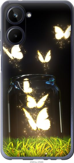 Чехол на Realme 10 Бабочки "2983u-2946-17620"