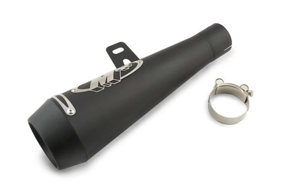 Глушитель (тюнинг)   340mm   (нержавейка, сопло, черный, прямоток)   118