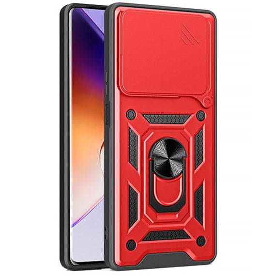 Чохол Ummi Camshield Serge Ring для Xiaomi Poco F7 Червоний / Red | Зображення 2