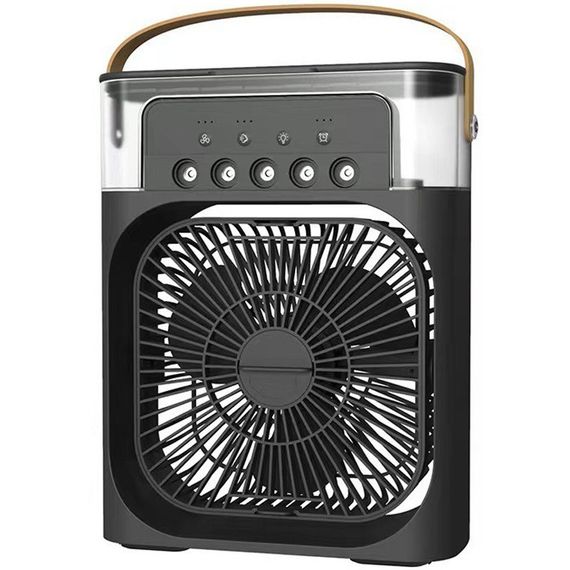 Настільний вентилятор Spray Fan-B 2in1 з регулюванням кута нахилу і водяним охолодженням Black