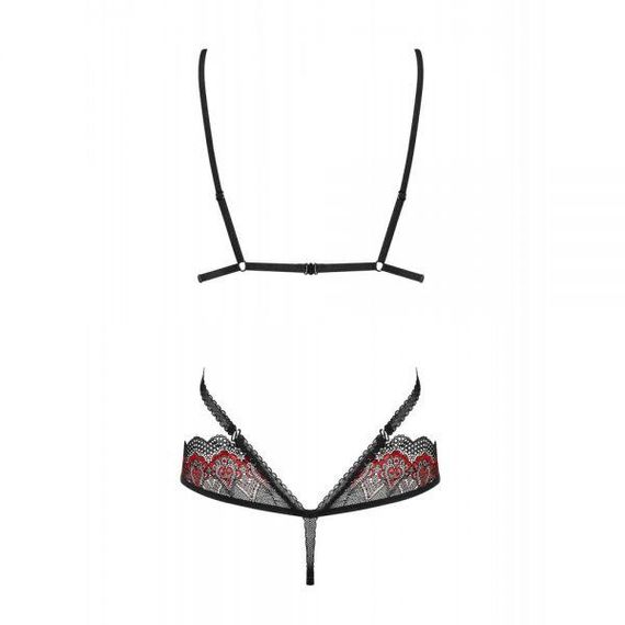 Боді Obsessive Megies teddy black S/M sexstyle | Зображення 8