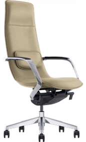 Кресло офисное GT Racer  X-003A LEATHER BEIGE