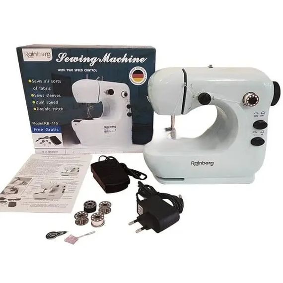 Електромеханічна швейна машинка Rainberg RB-110 4.8 Вт | Зображення 4