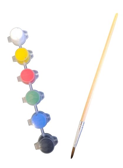 Дитячий набір для творчості годинник розмальовка Пірати 30 см (Г0063) | Зображення 6