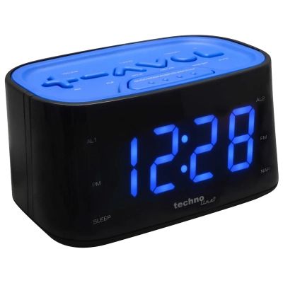 Настольные часы Technoline WT465 с радио Black/Blue (WT465 blaue) (DAS302337) | Зображення 2
