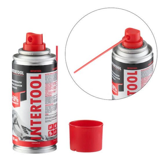 Мастило проникне універсальне, аерозоль 100 мл. INTERTOOL FS-40101 | Зображення 1