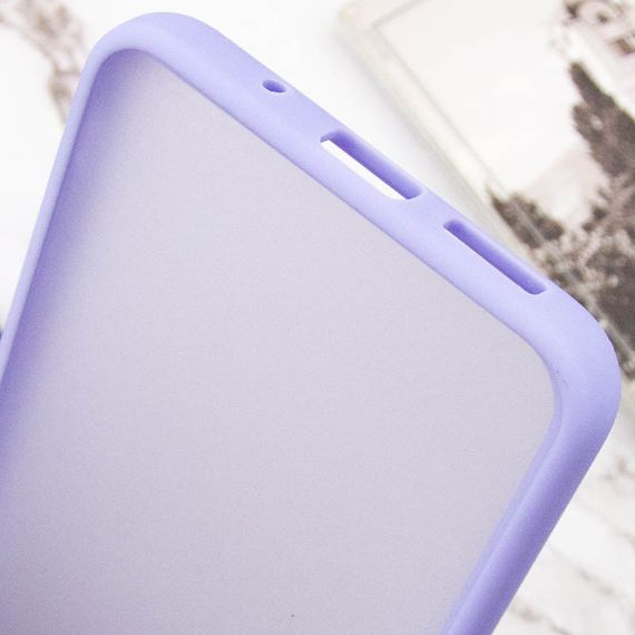 Чохол TPU+PC Lyon Frosted для Xiaomi Redmi 10C Purple | Зображення 5