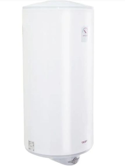 Бойлер Tesy GCV 1204424D B14 TBR Anticalc 2,4 кВт, "сухий" ТЕН, 120 л, вертикальний, циліндричний, білий (304902) | Зображення 1