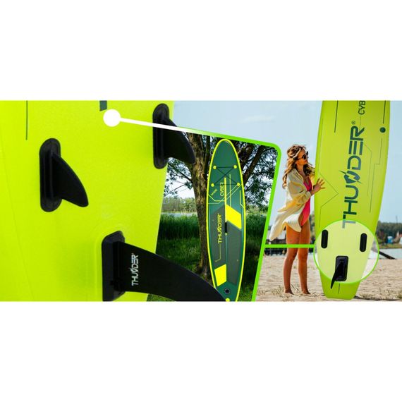 Надувна дошка SUP THUNDER Cyber 320 см з веслом | Зображення 3