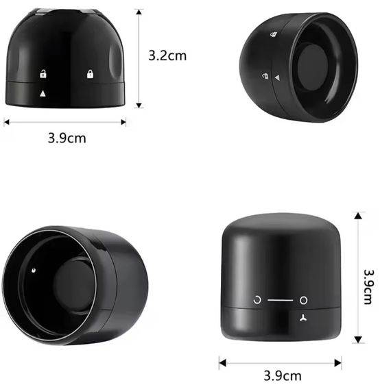 Багаторазова вакуумна пробка для вина, міні стопер | Зображення 5