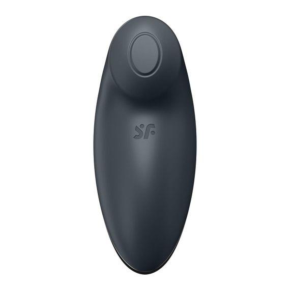 Вибростимулятор-пульсатор Satisfyer Tap & Climax 2 Grey, эффект постукивания пальцем Sex Aura | Зображення 2