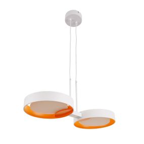 Светильник потолочный подвесной BR-01 666S/2 LED 10W NW WH/G