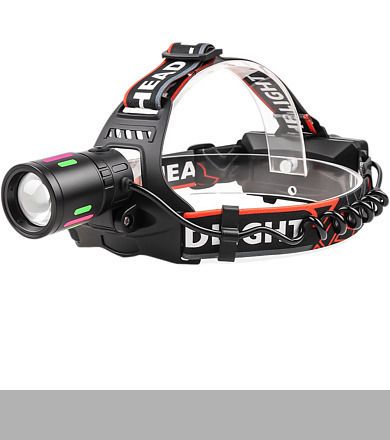 Налобний ліхтар NIGHT VISION FLUORESCENCE 8083 1 РЕЖИМ WHITE LASER LED XPRO PM10-TG+COB, 2x18650, ЗУ Type-C (47140-8083_200)