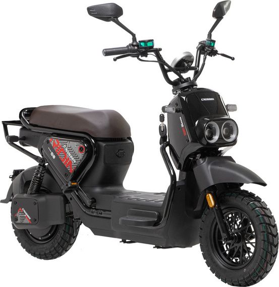 Электроскутер Crosser CR-4 PRO 1200W, LiFePO4 76.8V 30Ah, до 25 км/ч, дисковые тормоза, бескамерные шины | Зображення 5