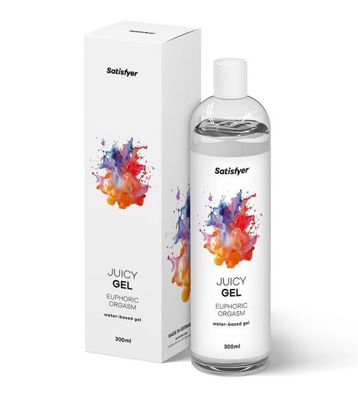 Лубрикант на водній основі Satisfyer Juicy Lubricant Euphoric Orgasm water based 300 мл