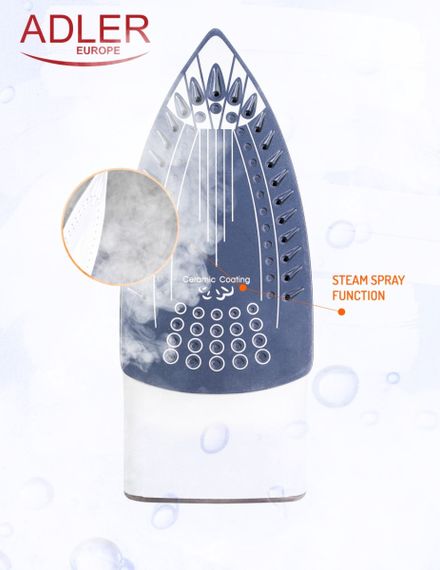 Утюг 2200 Вт Adler AD-5030 | Зображення 5