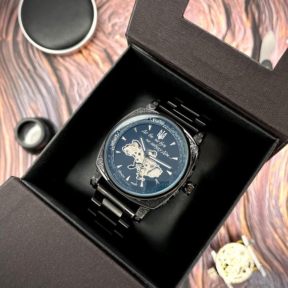 Чоловічий годинник Awarder 021-3D Де би не був All Black Steel | Зображення 3