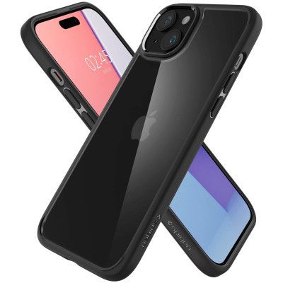 Чехол для мобильного телефона Spigen Apple iPhone 15 Ultra Hybrid Matte Black (ACS06799) | Зображення 4