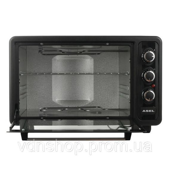 Электропечь гриль настольная ASEL, Электродуховка духовка настольная, Мультипечь для готовки SO-97 | Зображення 4
