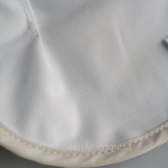 Дитячий багаторазовий не промокаючий нагрудник фартушок з рюшами | Зображення 6