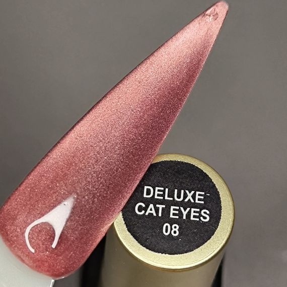 Гель-лак шелковая кошка 08 "Deluxe Cat Eyes" Milano 8мл