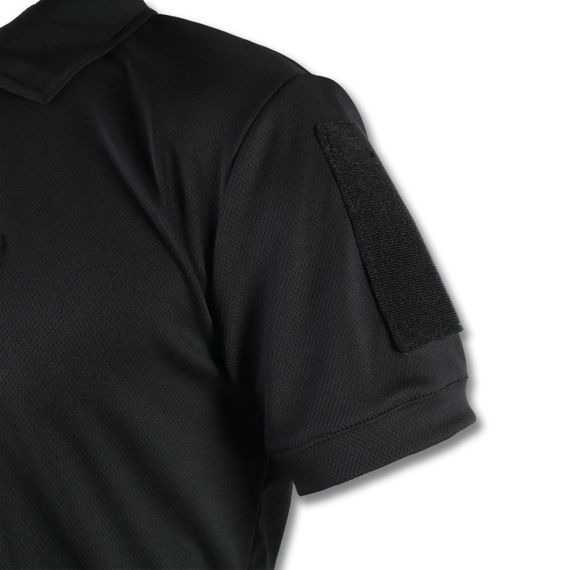 Поло тактическое с шевронами Coolpass Black 50 | Зображення 5