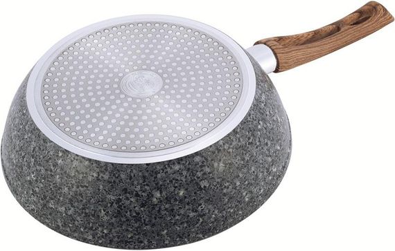 Сковорода-сотейник Kamille Grey Marble Ø32см індукційна з антипригарним покриттям | Зображення 2
