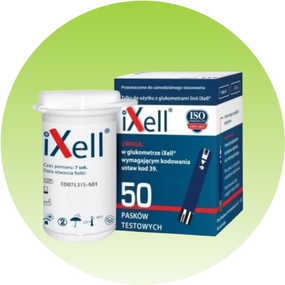 Тест-смужки іксел iXell 50 шт