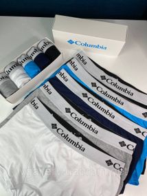 Набор трусов Columbia, подарочный комплект трусов Коламбия в коробке на 2-5 штук, нижнее белье Columbia 2-5 шт