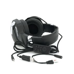 Наушники ведущие с подсветкой Jedel GH-244, Black, Box
