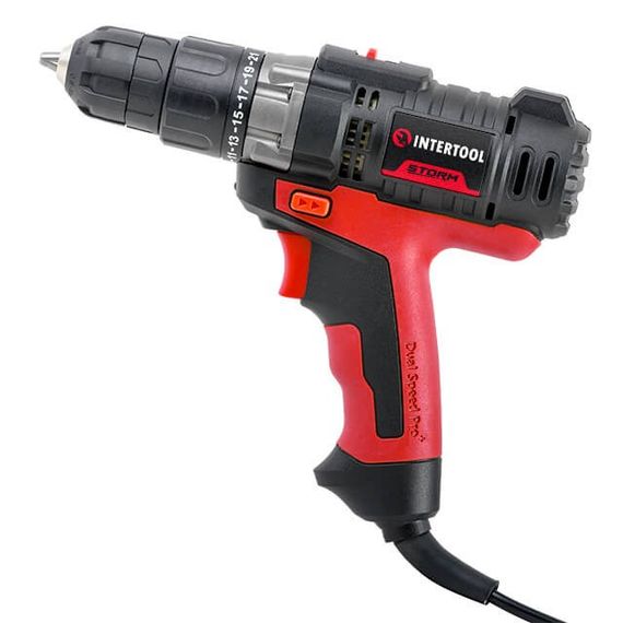 Дриль-Шуруповерт електричний INTERTOOL WT-0104 | Зображення 1