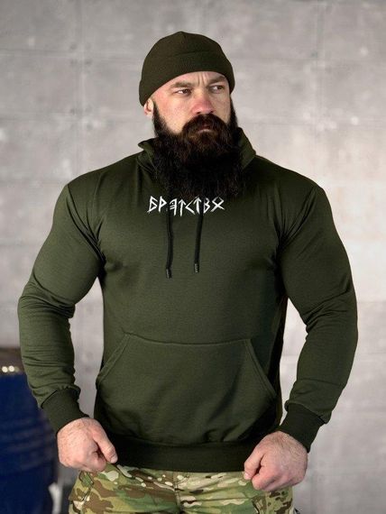 Худі maklin воля олива ВТ5068 | Зображення 1