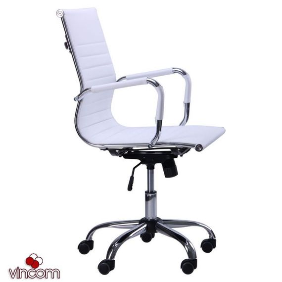 Кресло AMF Slim LB (XH-632B) белый | Зображення 1