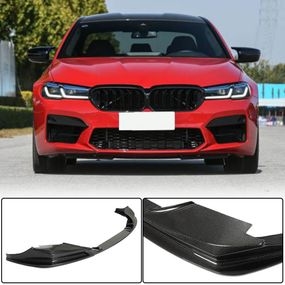Накладка на передній бампер Lip V2 (для M5 F90 2020-2024, Карбон) для BMW 5 серія G30/31 рр