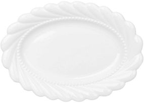 Набор овальных блюд White City Tiffany S (4 шт) 24.6х17.5см