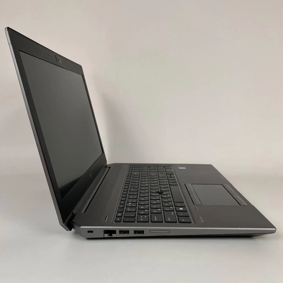 Мобильная рабочая станция Б-класс HP zBook 15 G6 / 15.6" (1920x1080) IPS / Intel Core i7-9850H (6 (12) ядер по 2.6 - 4.6 GHz) / 16 GB DDR4 / 256 GB SSD / nVidia Quadro T1000, 4 GB GDDR5, 128-bit / Fingerprint / WebCam / HDMI б/у + Подарок Мышь / USB | Зображення 2