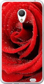 Чехол на Meizu MX3 Красная роза "529u-310-17620"