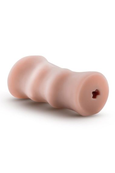Мастурбатор Анус реалістичний Blush Enlust Cassie з вібрацією, бежевий Sex Aura | Зображення 2