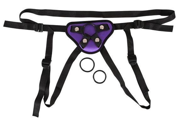 Трусики для страпону - Universal Harness + 3 Rings Sex Aura | Зображення 1