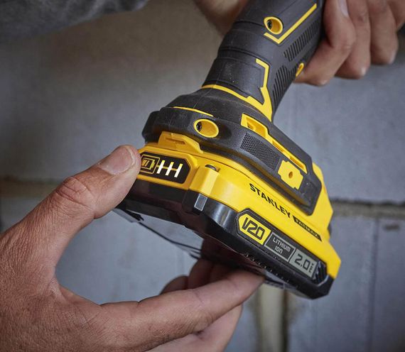 Дриль-шуруповерт ударний безщітковий акумуляторний STANLEY FATMAX SFMCD715D2K | Зображення 6