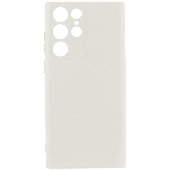 Чехол Silicone Cover Lakshmi Full Camera (AA) для Samsung Galaxy S25 Ultra Белый / White
