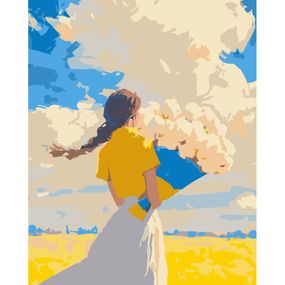 Картина за номерами "Вільне поле" 10195-AC 40х50 см