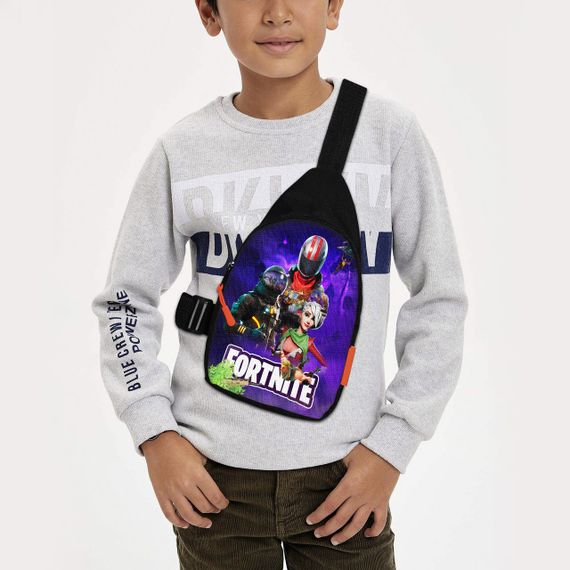 Сумка через плече дитяча Fortnite 29х17 см сумка слінг для хлопчика (01941)
