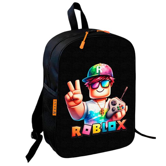 Шкільний рюкзак дитячий Роблокс / Roblox + Сумка для взуття спортивної форми рюкзак-мішок хлопчикові (01828) | Зображення 4